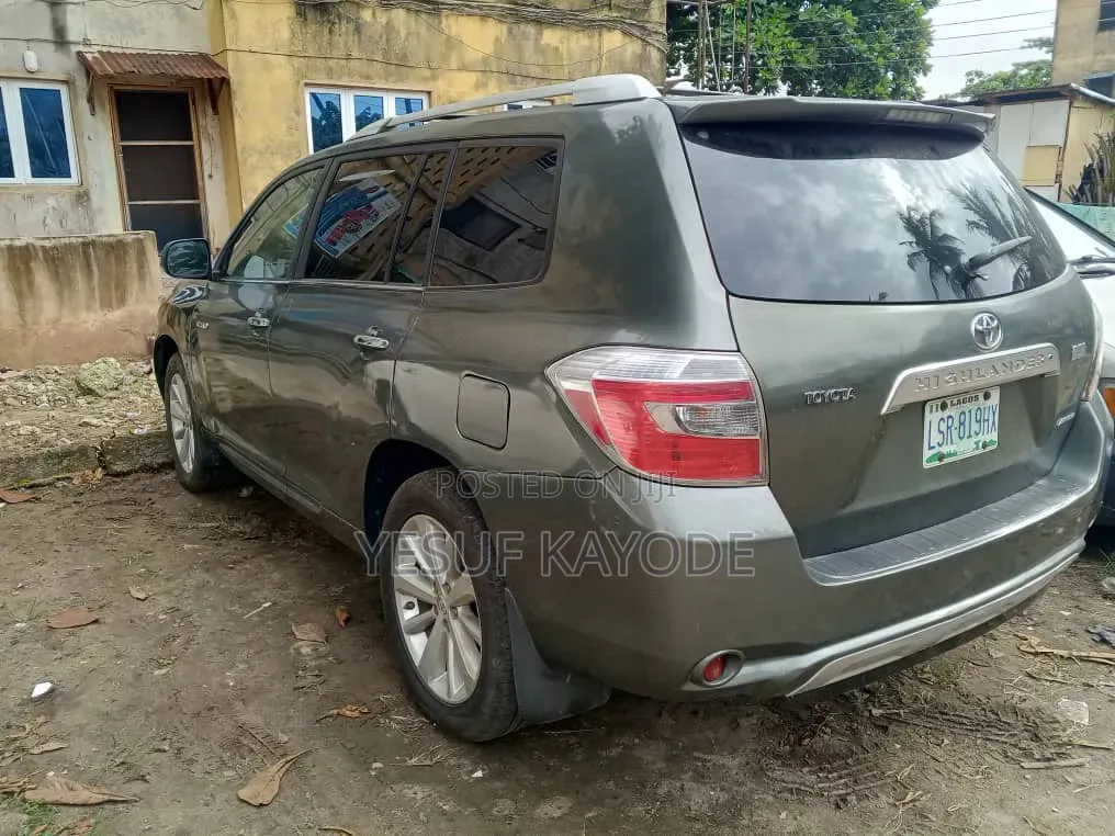 Toyota Highlander Hybrid 2008 Green