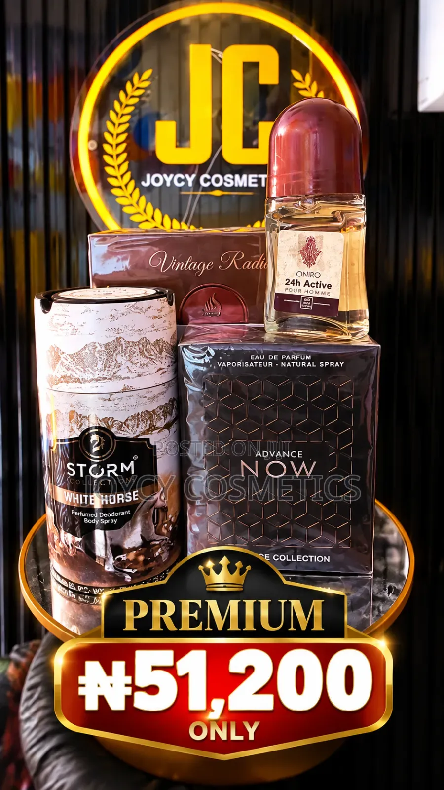 Premium Fragrance Combo Package