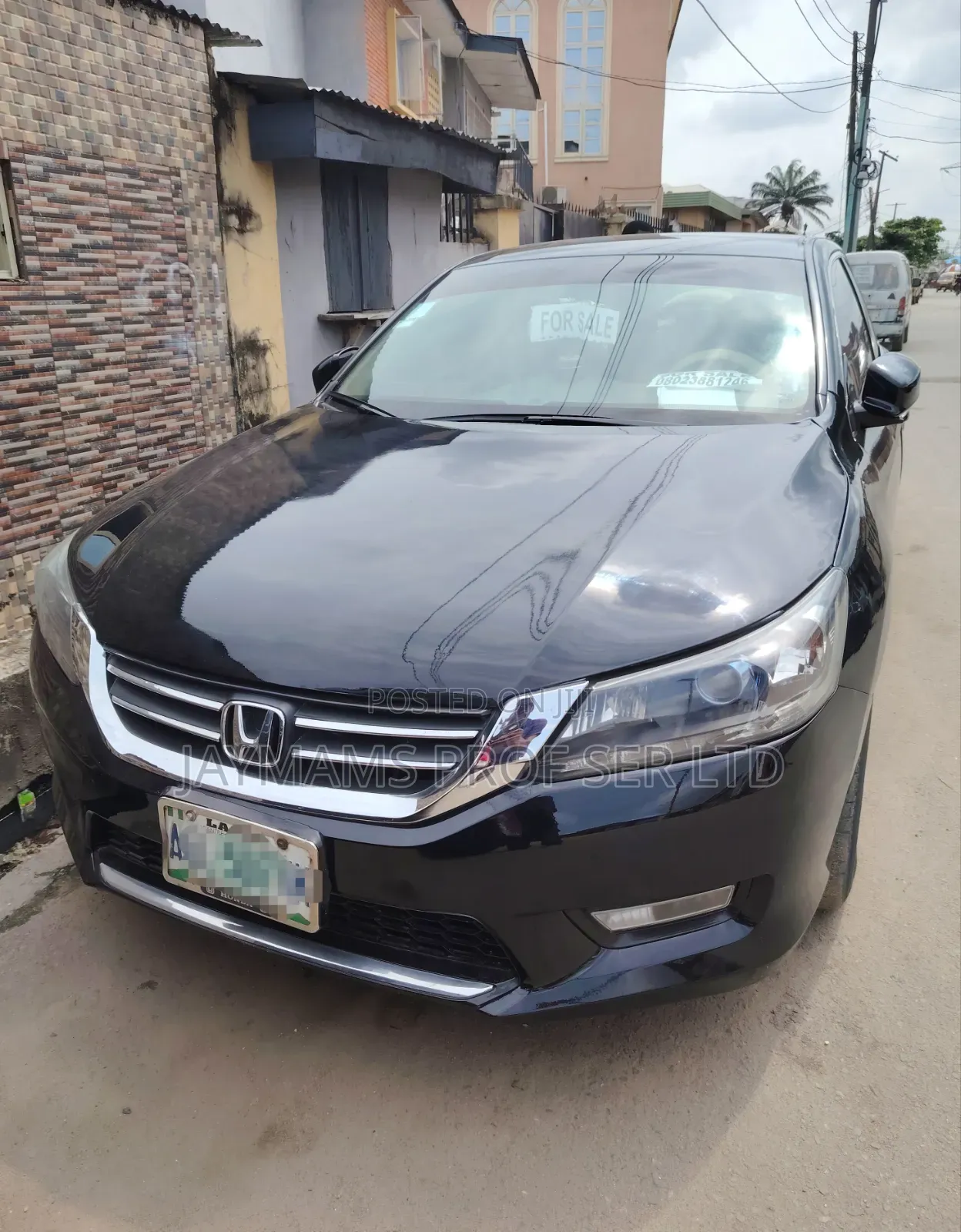 Honda Accord LX 4dr Sedan (2.4L 4cyl CVT) 2014 Black