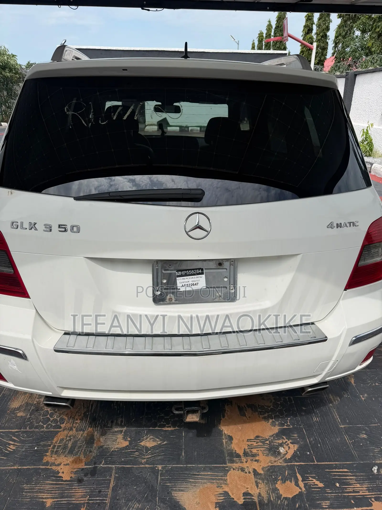 Mercedes-Benz GLK-Class 350 4MATIC 2010 White