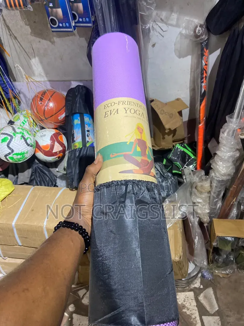 10mm Thick Workout Yoga Mat | Pay on Delivery & Lagos Delivery