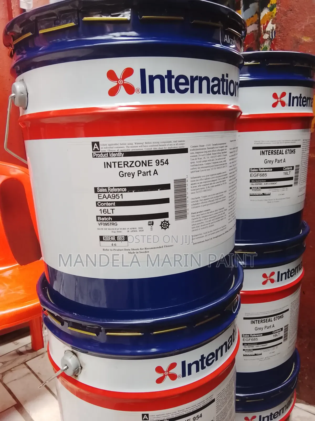 Interzone 954 Grey Part A&b Epoxy