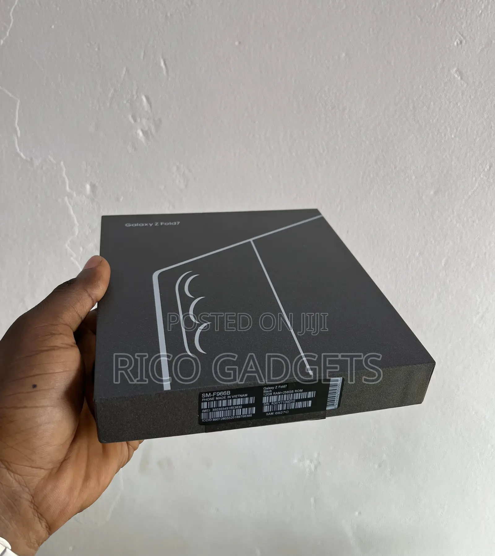 New Samsung Galaxy Z Fold7 256 GB Black