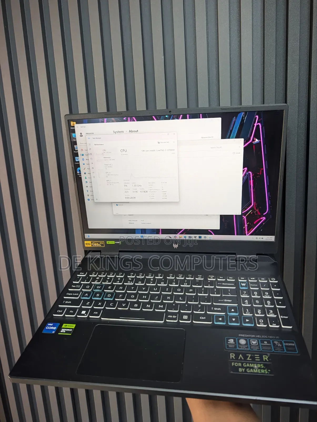 Laptop Acer Predator Helios 16 16GB Intel Core i7 SSD 1T