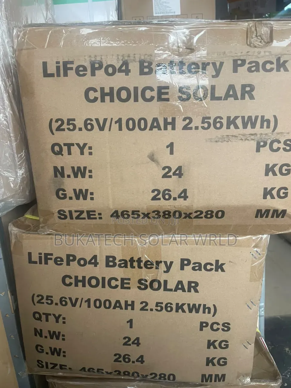 2.5kwh 24v Choice Solar Lithium Battery