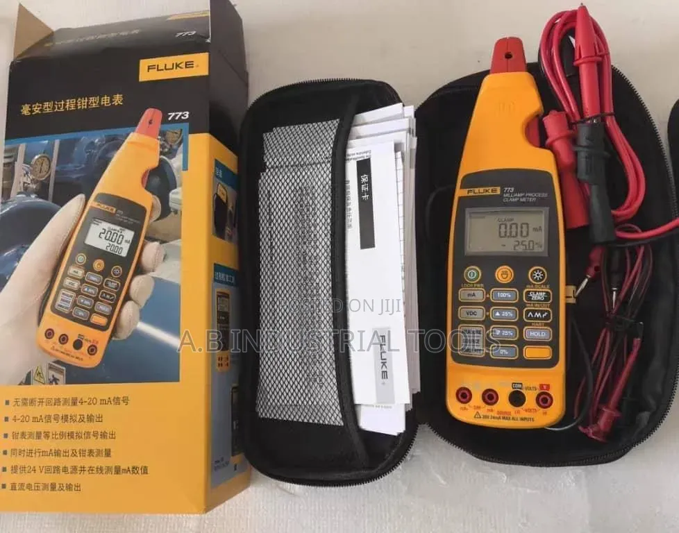 Fluke 773 Milliamp Process Clamp Meter