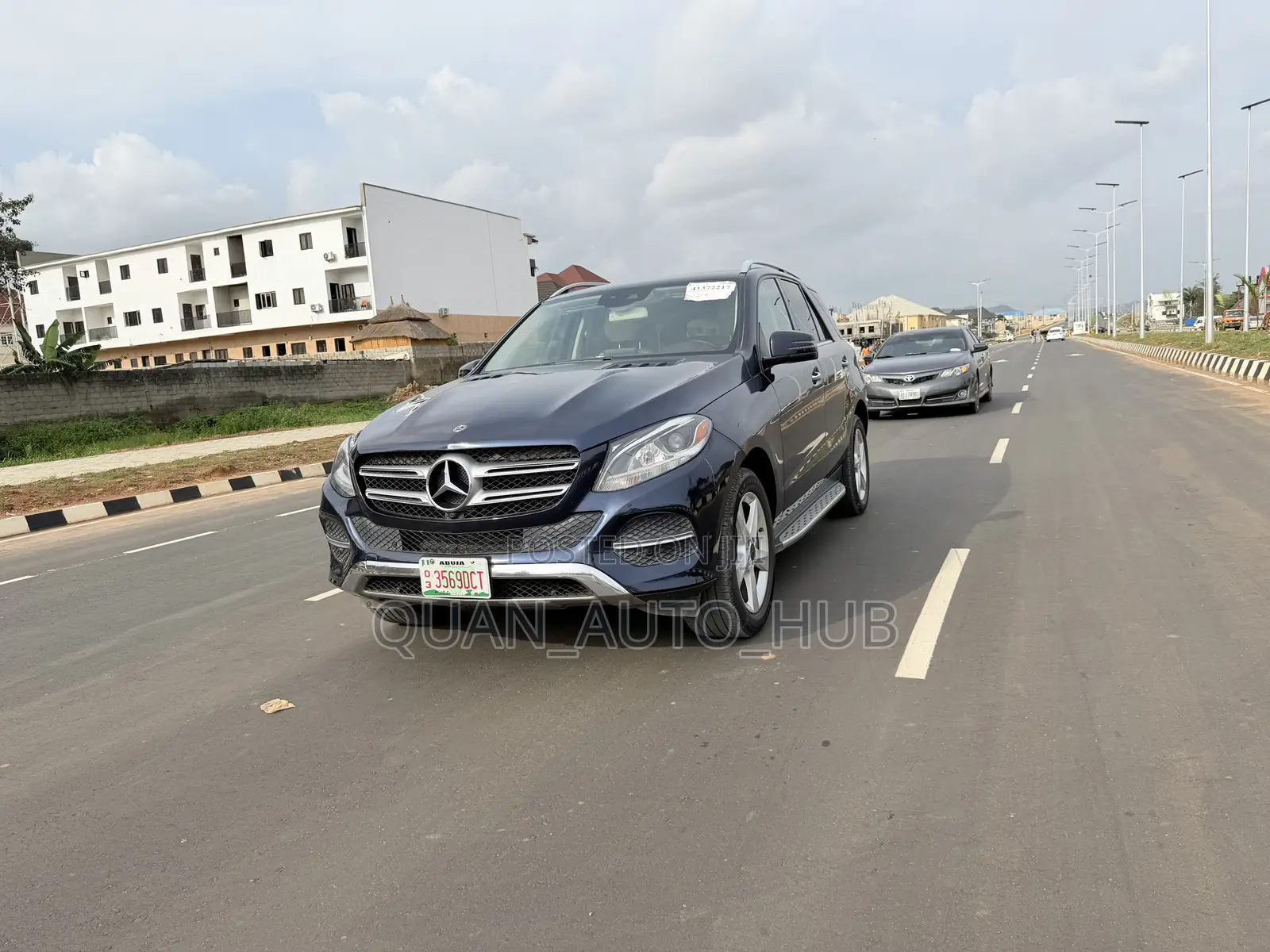 Mercedes-Benz GLE-Class GLE 350d 4MATIC 2018 Blue