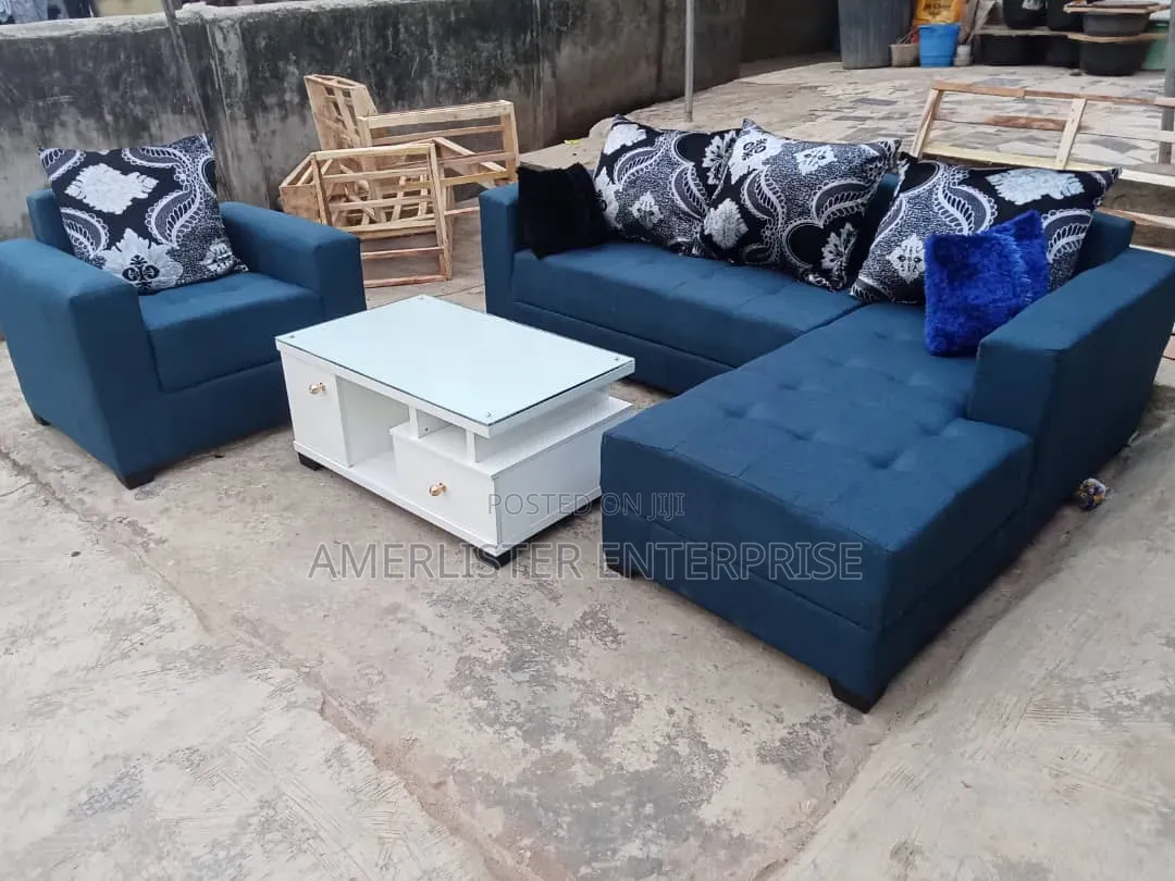 Quality Couch for Parlor With Table