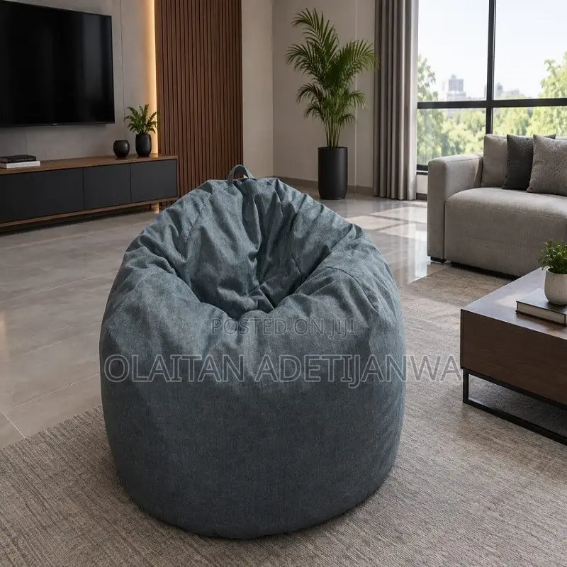 Matte Beanbag Lounger With Washable Cover for Home ,Office ,Lounge
