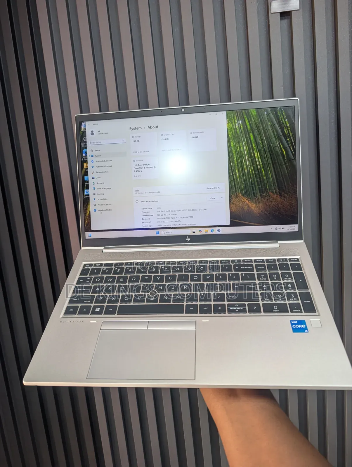 Laptop HP EliteBook 850 G8 16GB Intel Core i5 SSD 256GB