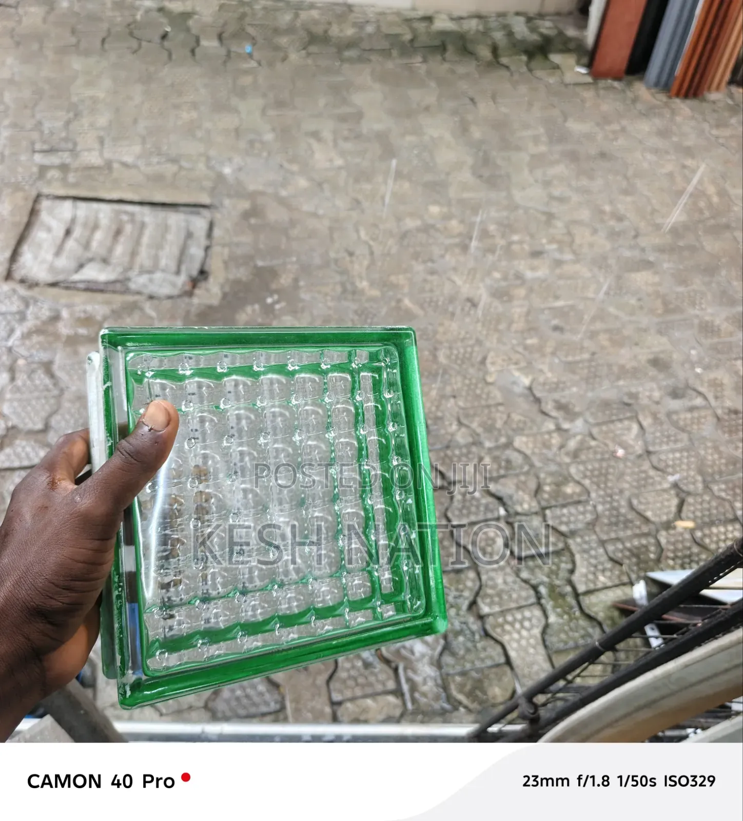 Glass Block Coloured