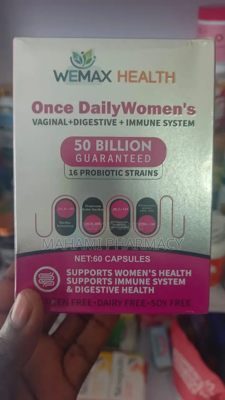 Wemax Health Once Daily Women's Vaginal + Digestive + Immune System