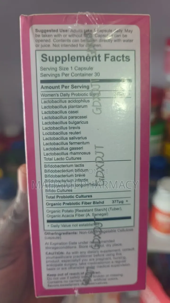 Wemax Health Once Daily Women's Vaginal + Digestive + Immune System