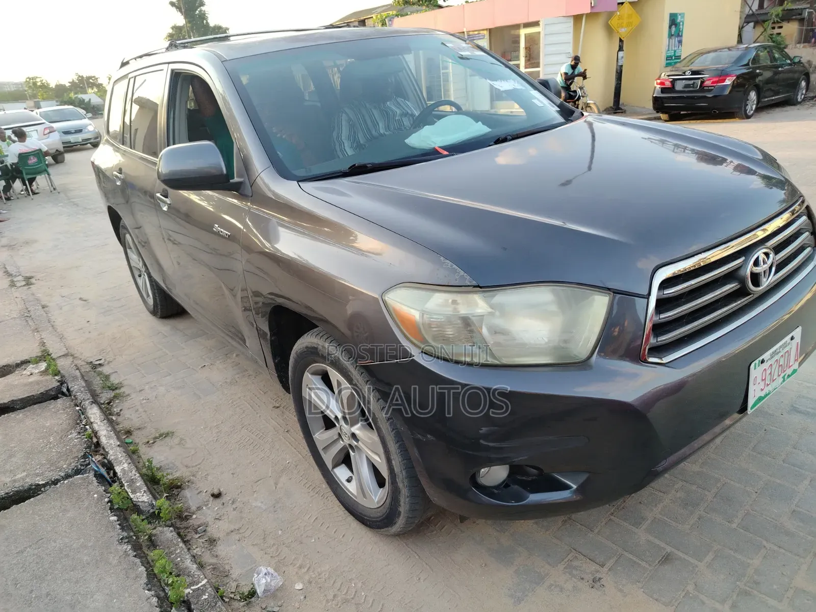 Toyota Highlander 2008 Gray