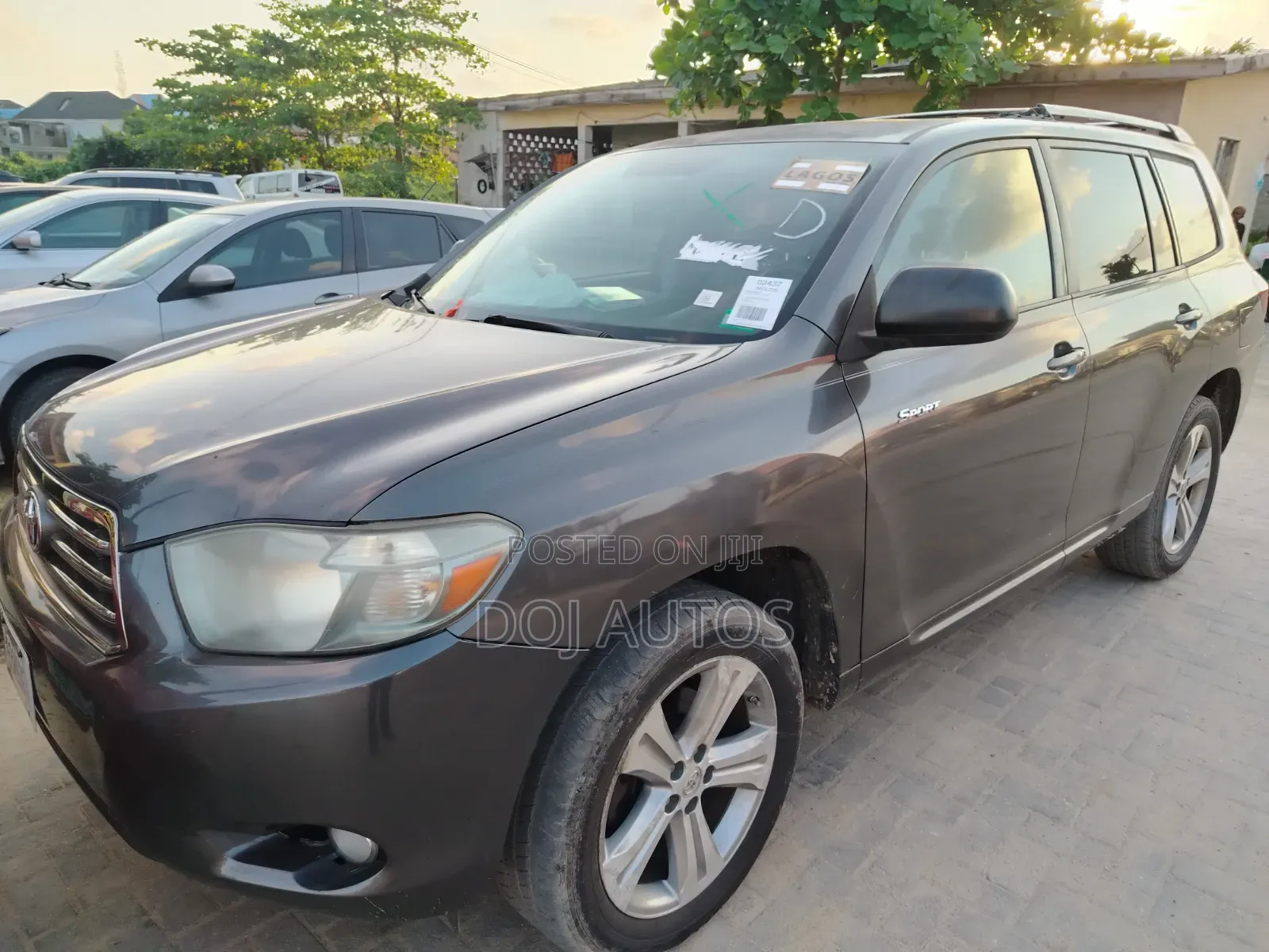 Toyota Highlander 2008 Gray