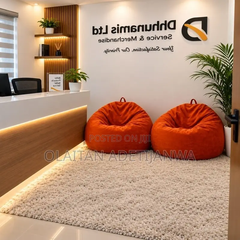 Luxurious Beanbag With Removable Cover