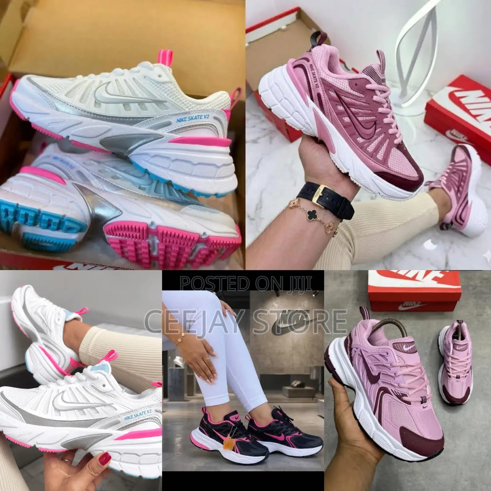 Classic Nike Skate V2 Retro Lifestyle Sneakers