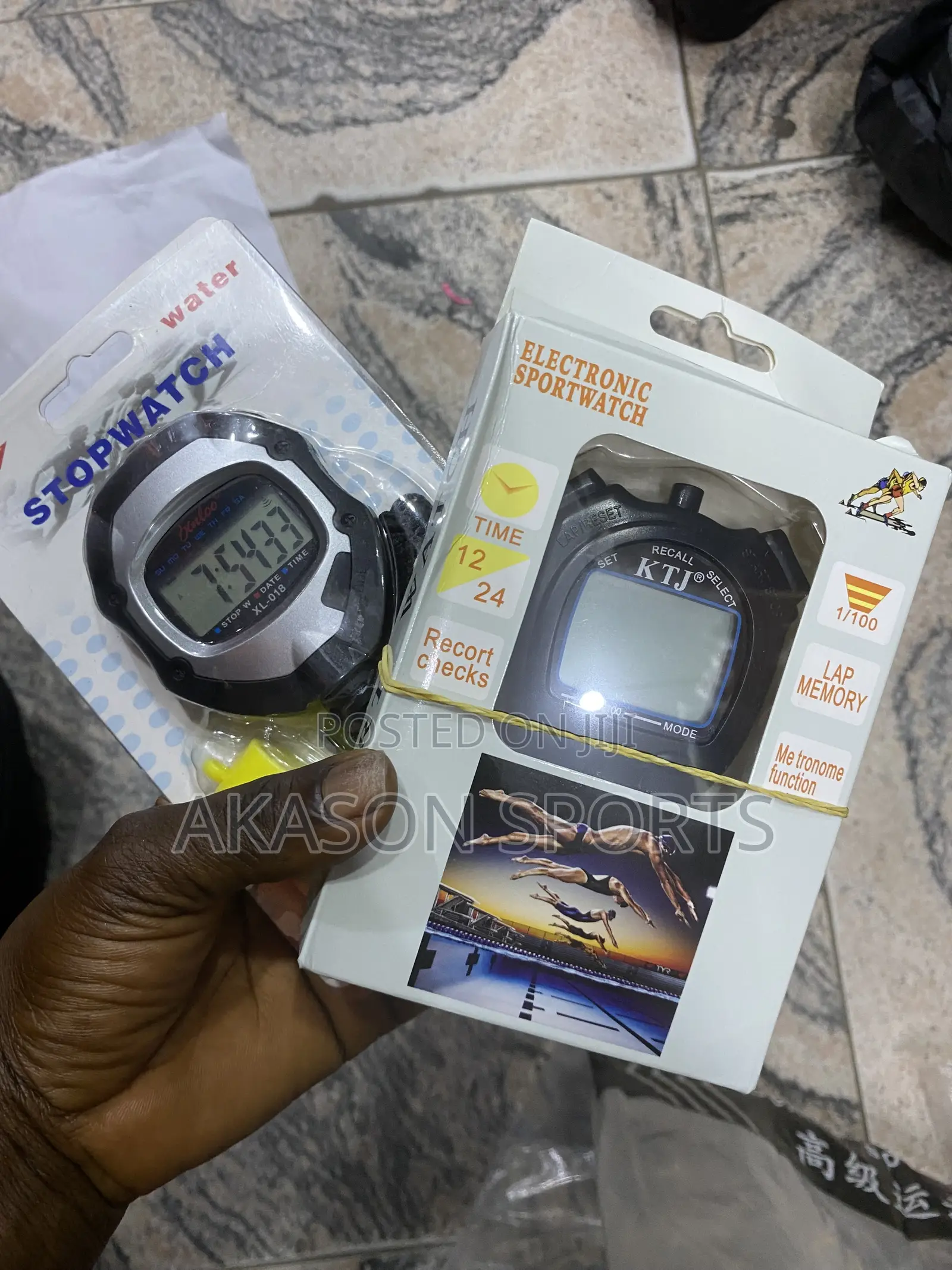 Electronic Sports Stopwatch