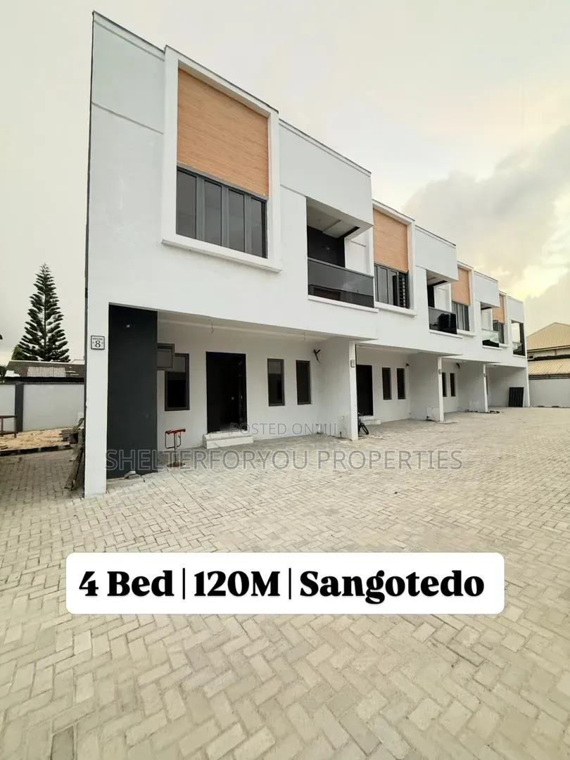 4bdrm Duplex in Sangotedo for sale