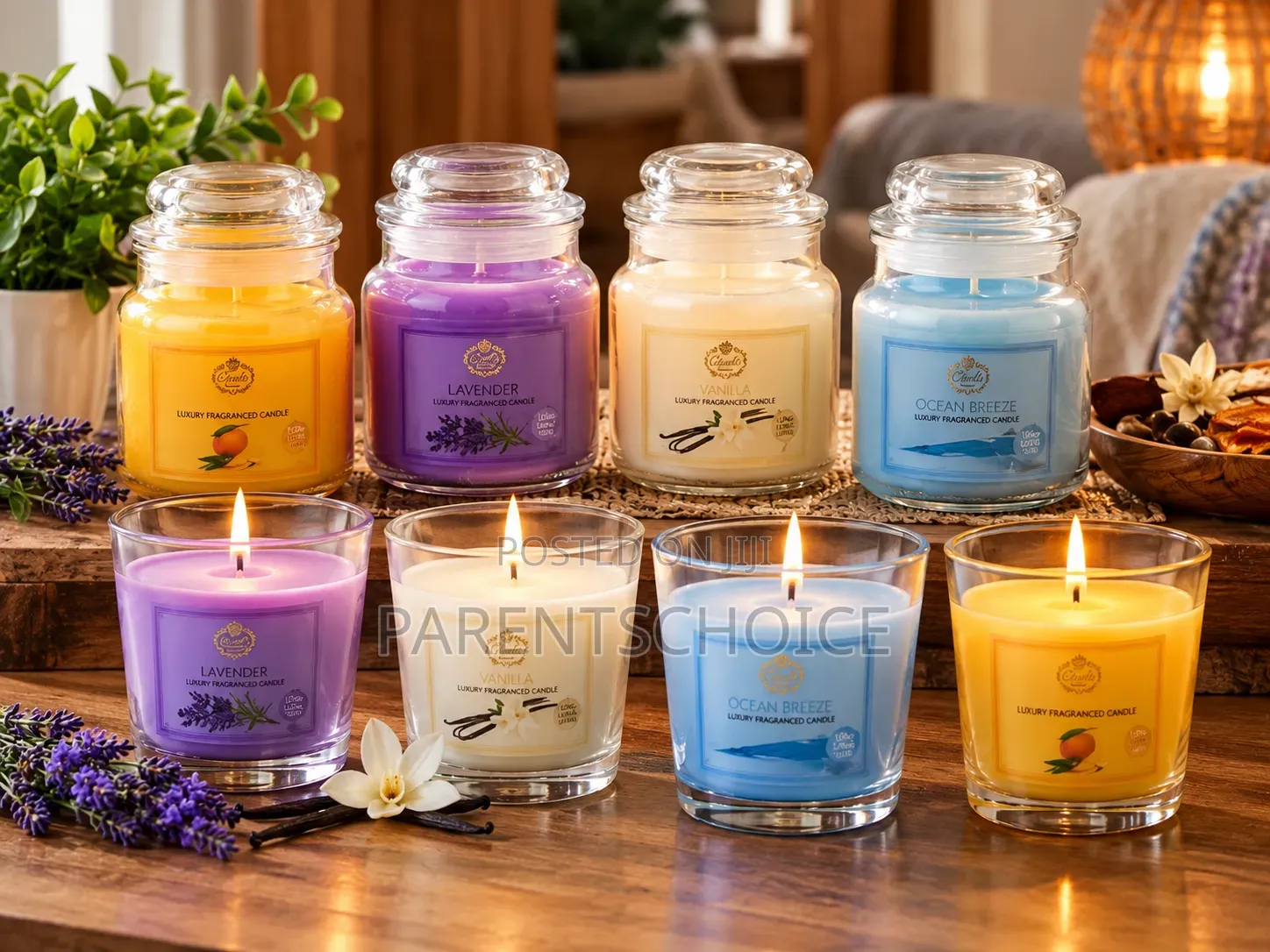 Luxury Fragranced Scented Candles- 1pc