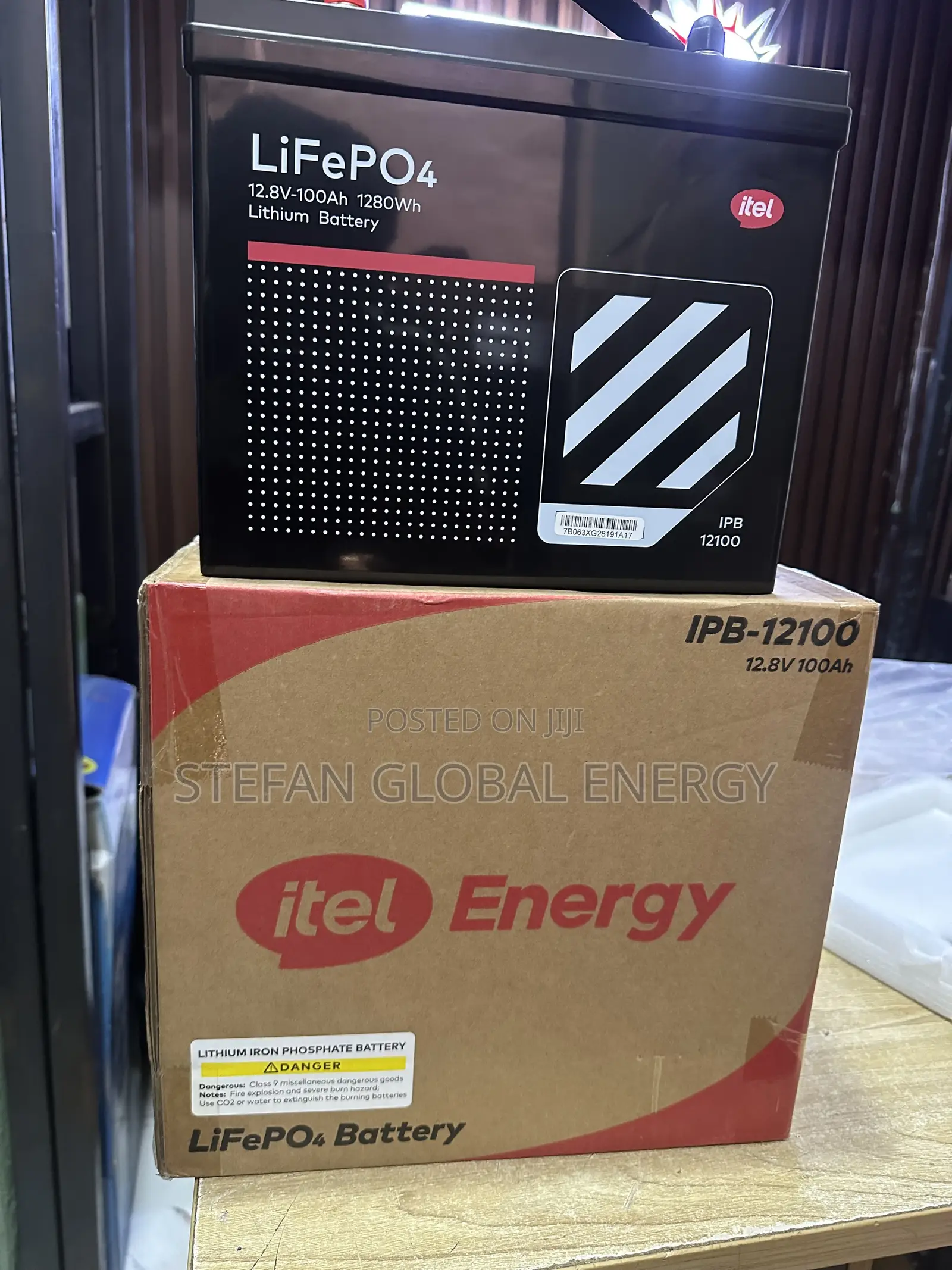1.2kwh .12v Itel Ion Litium Battery