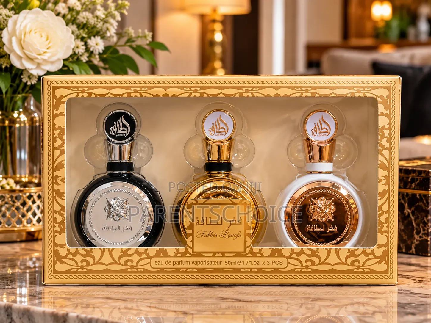 Fabber Lattafa Perfume Gift Set – 3 Pieces