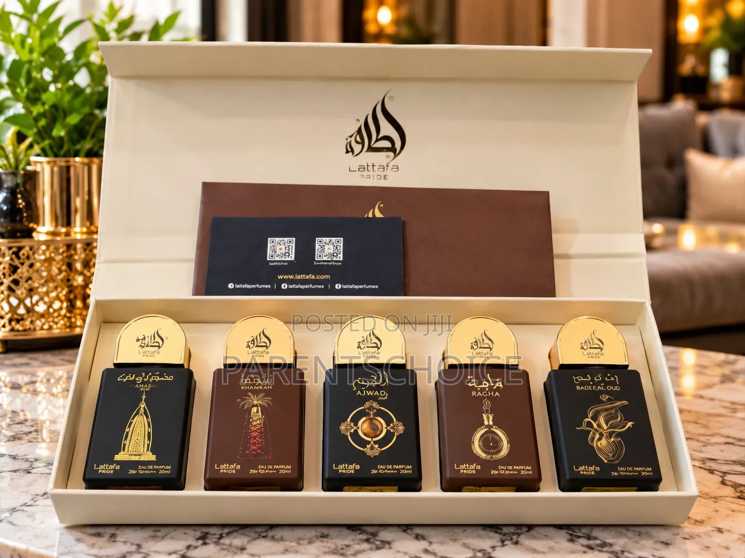 Lattafa Pride Perfume Gift Set – 5 Pieces