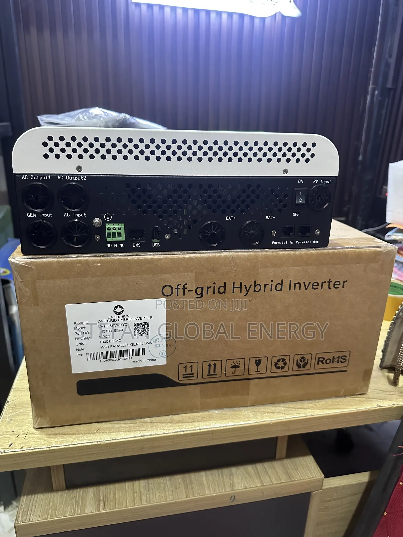 6kva .48v Lvtopsun Hybrid Inverter