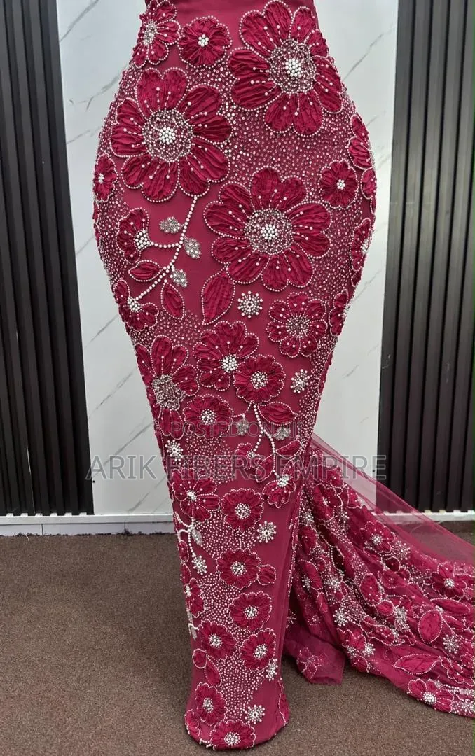 Topnotch Beaded Lace Fabric