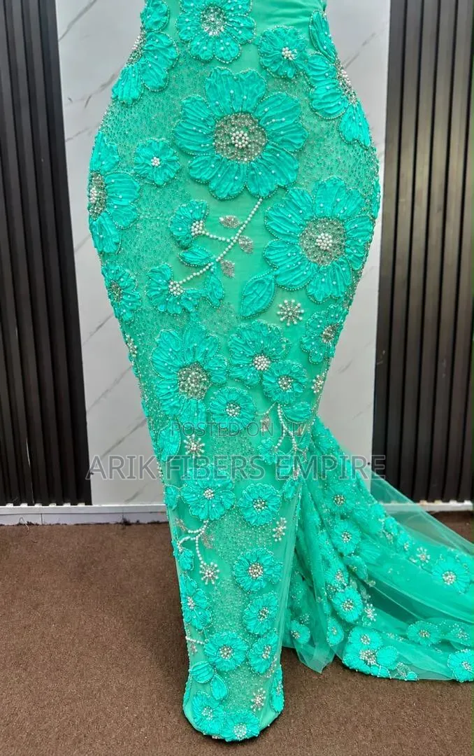 Topnotch Beaded Lace Fabric