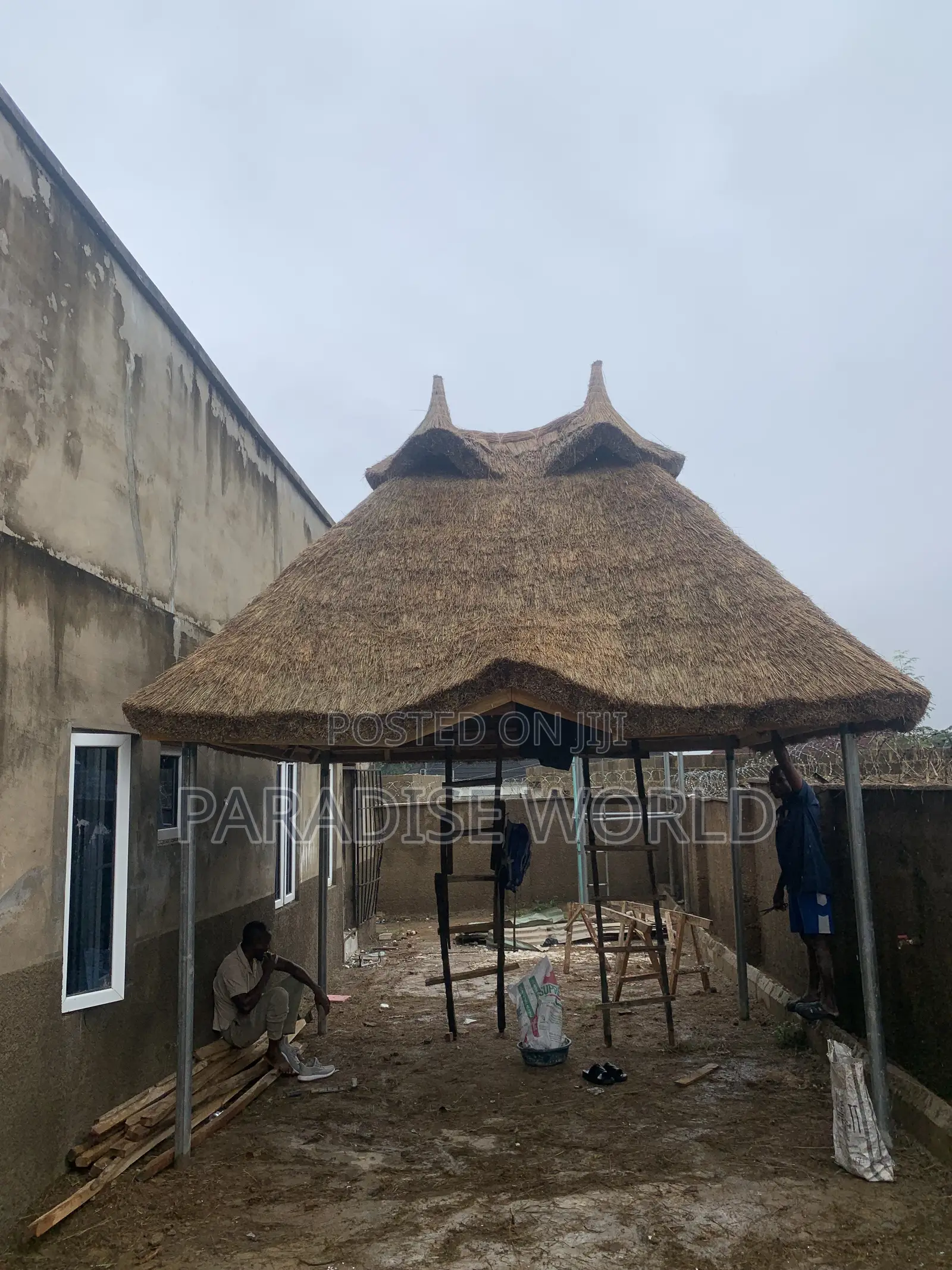 We Build Thatch House