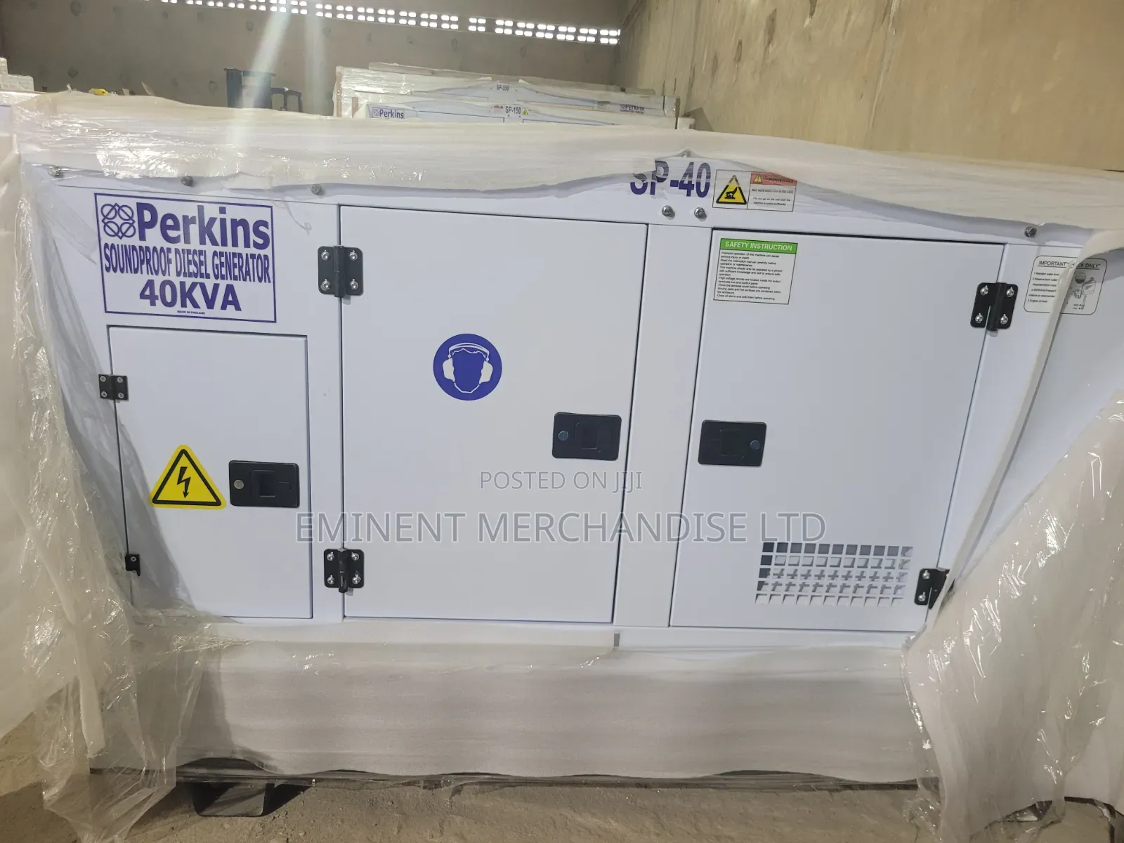 Heavy Duty Brand New 40kva Power Packed Generator