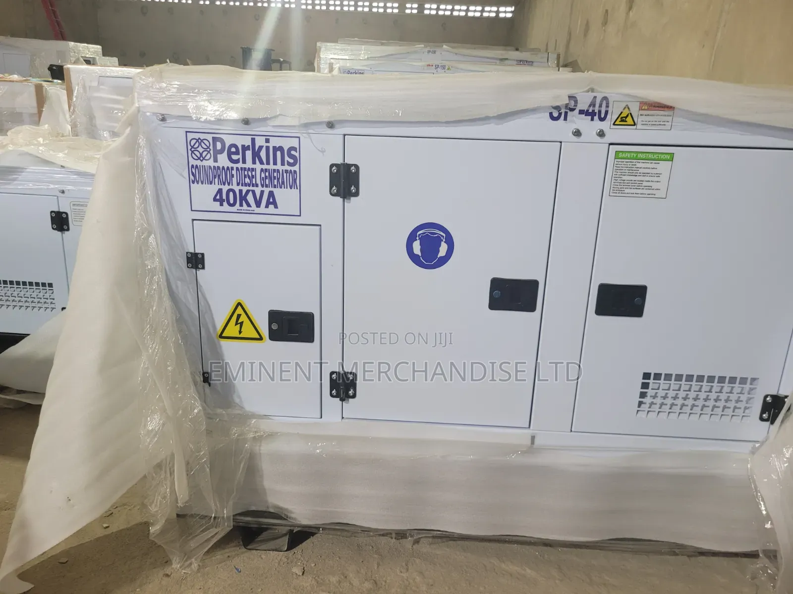 Perkins Silent Generator 40kva for Sale