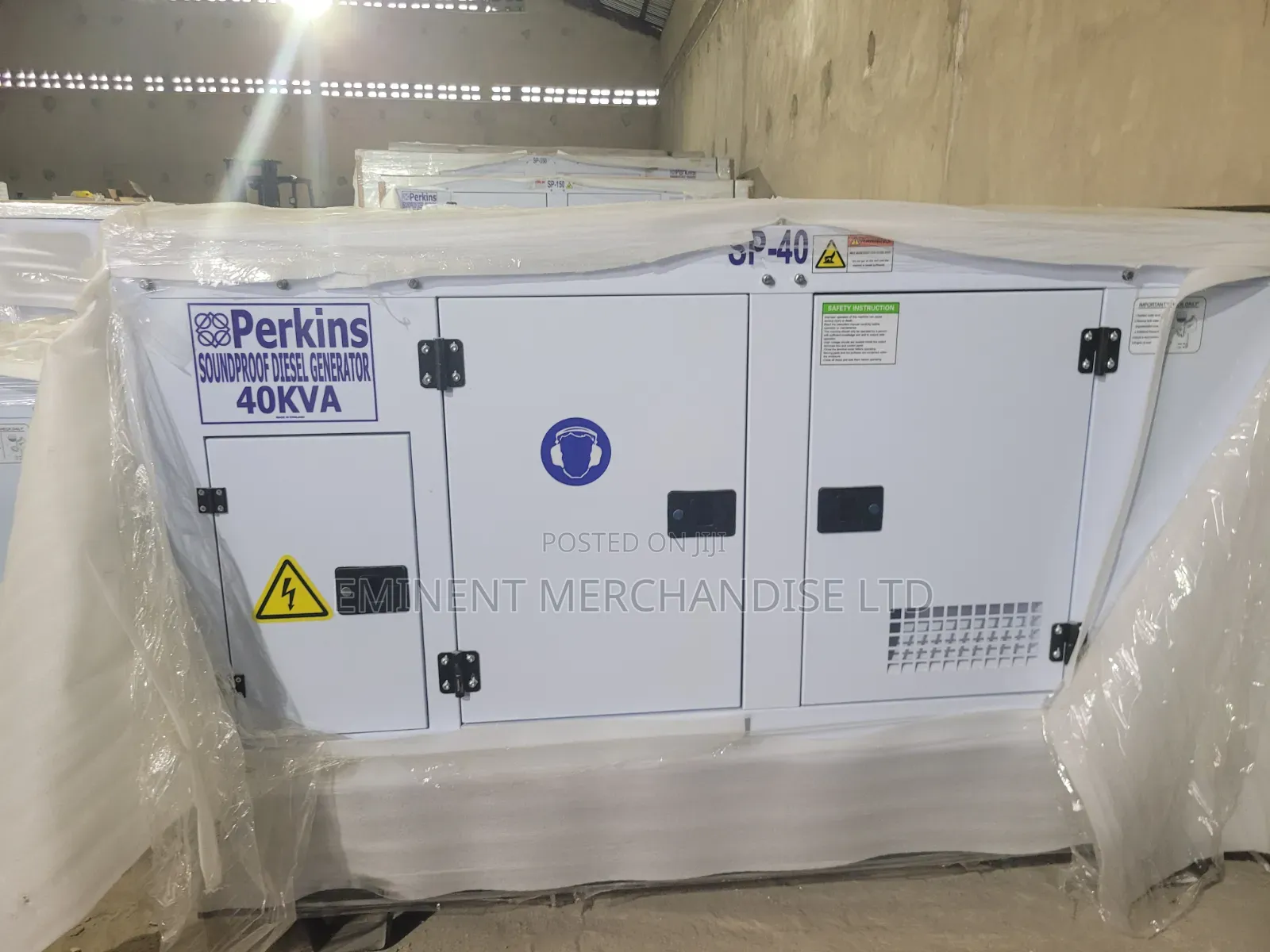 Affordable and Reliable 40kva Perkins Soundproof Lister