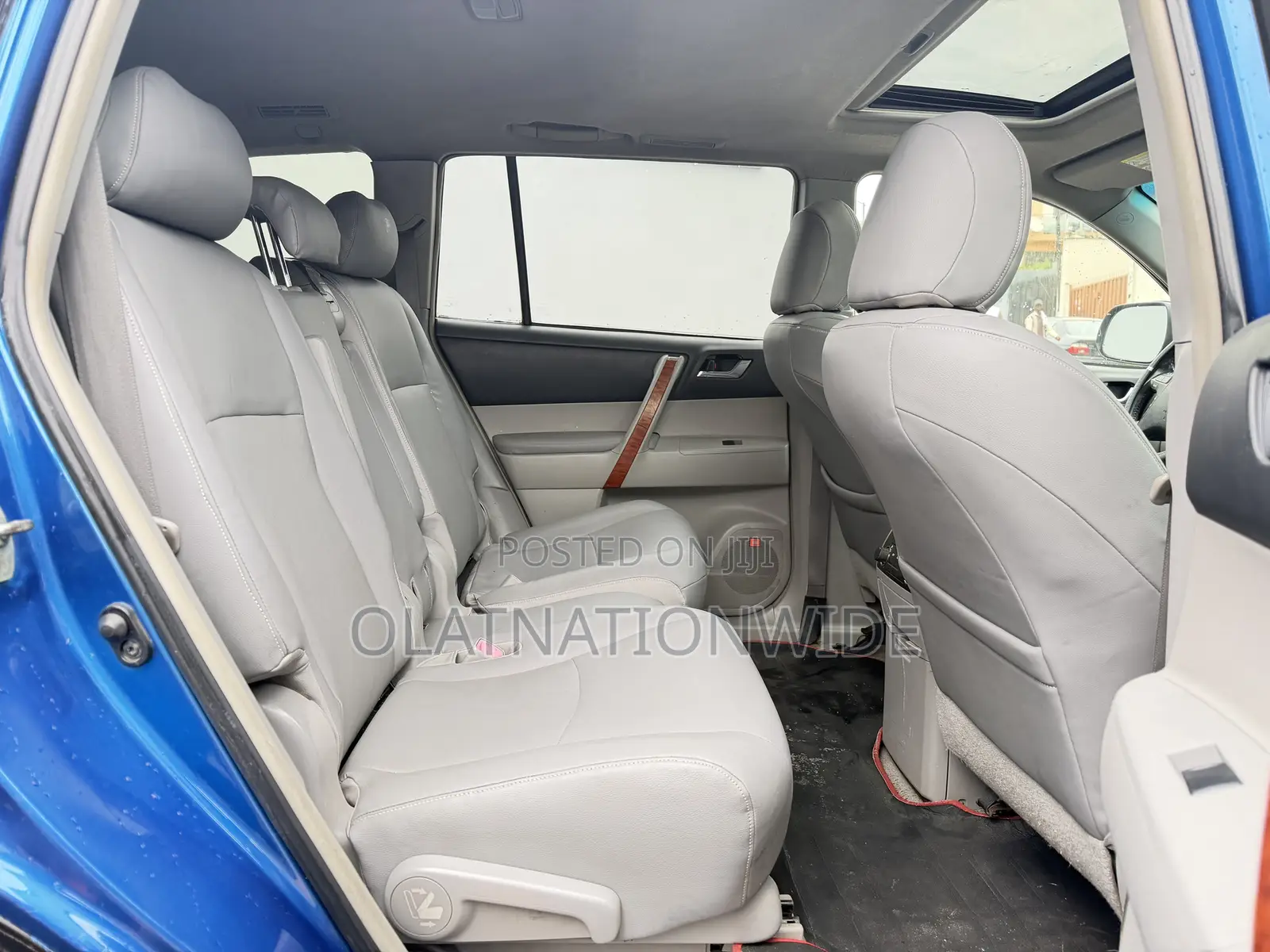 Toyota Highlander Limited 2008 Blue