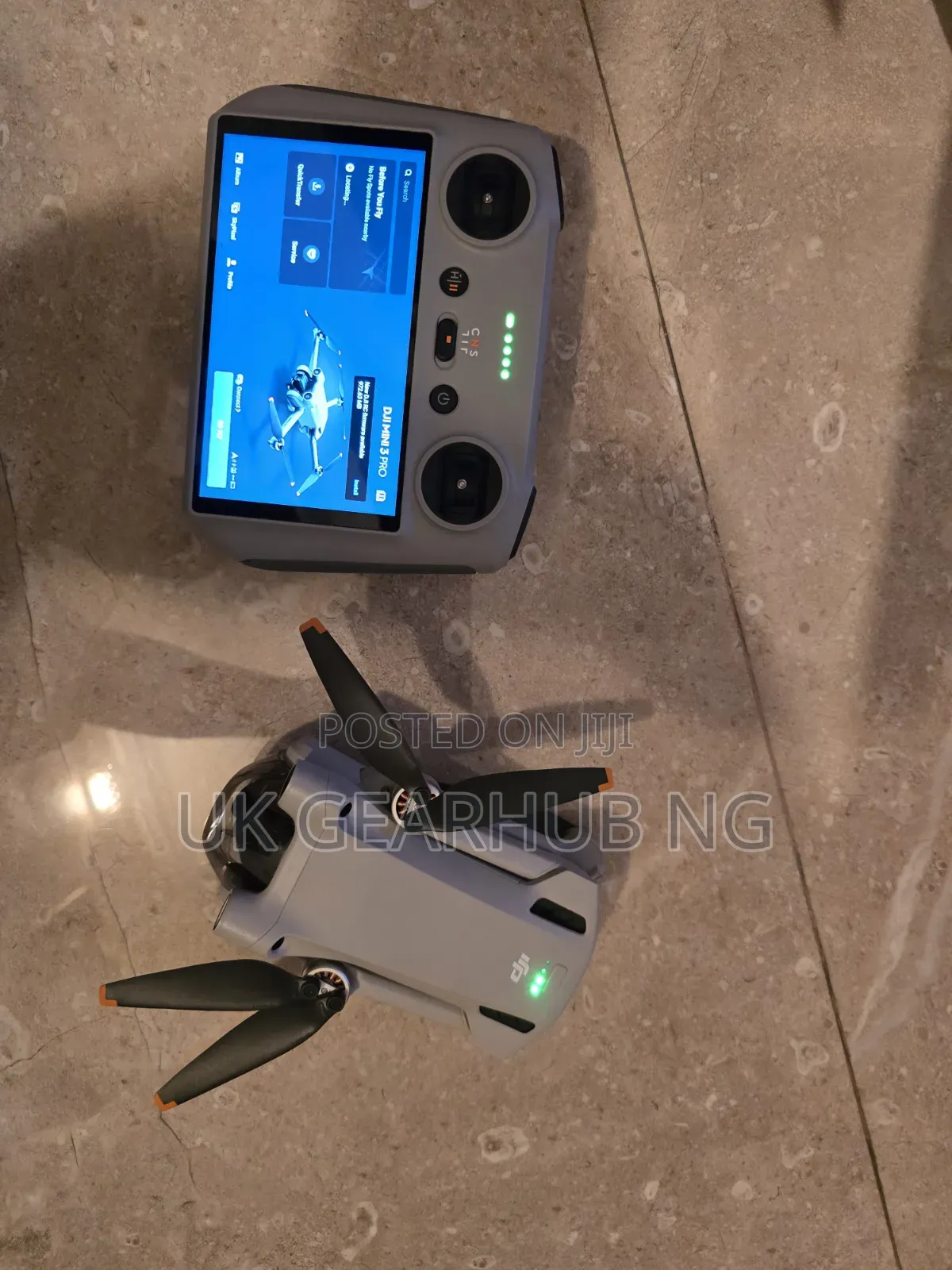 DJI Mini 3 Pro + DJI RC Controller + 3 Batteries – Like New