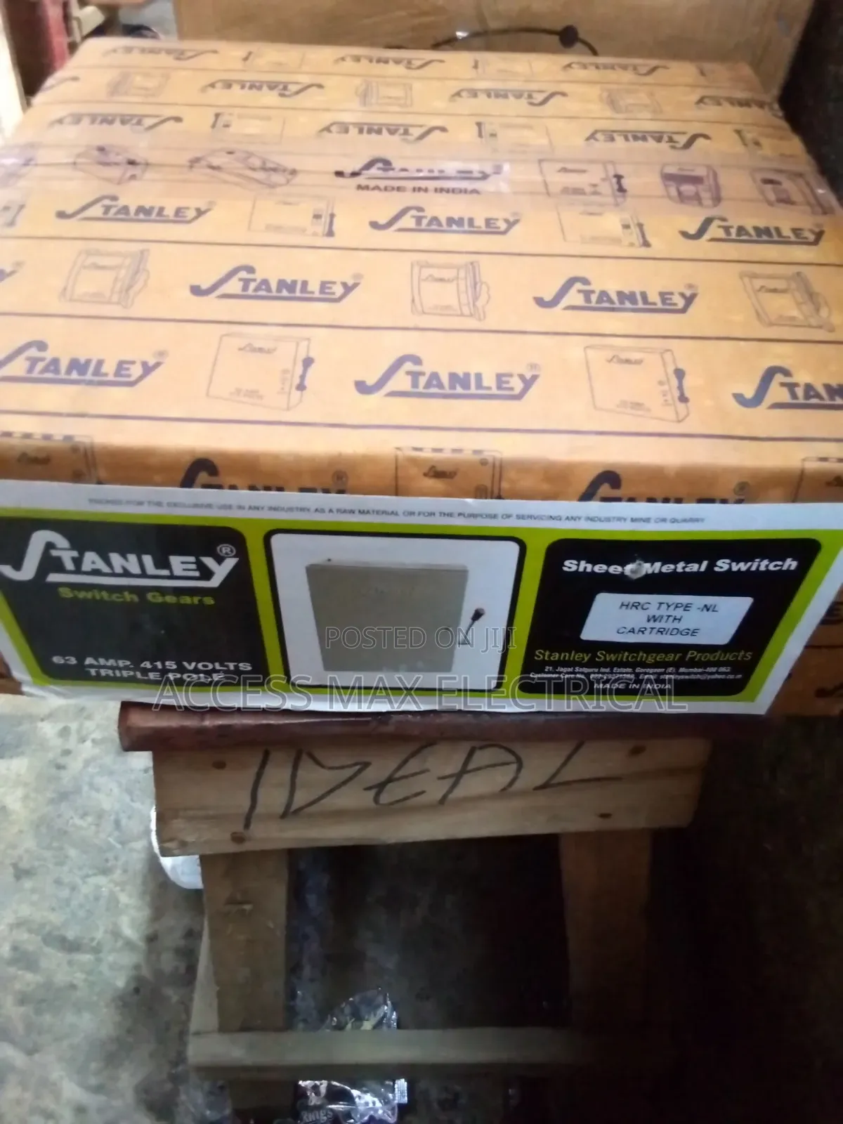 Original 200amps Stanley Change Over Switch High Quality