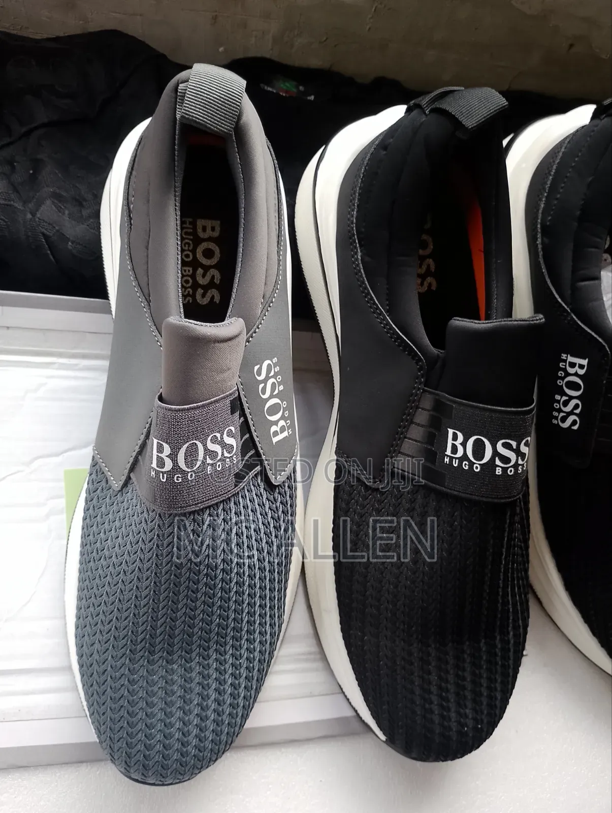 Hugo Boss Premium Mesh, Breathable Sneakers.