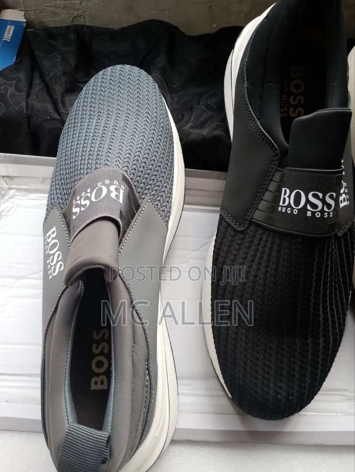 Hugo Boss Premium Mesh, Breathable Sneakers.