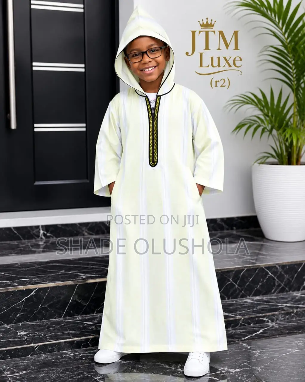 Quality Kids Hooded Jalabiya