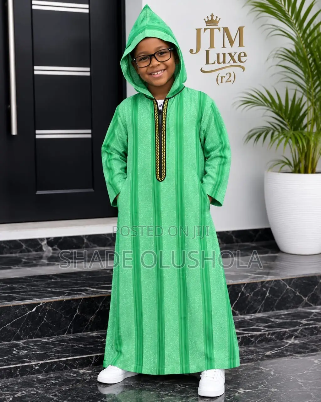 Quality Kids Hooded Jalabiya