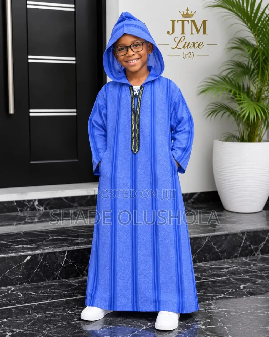 Quality Kids Hooded Jalabiya
