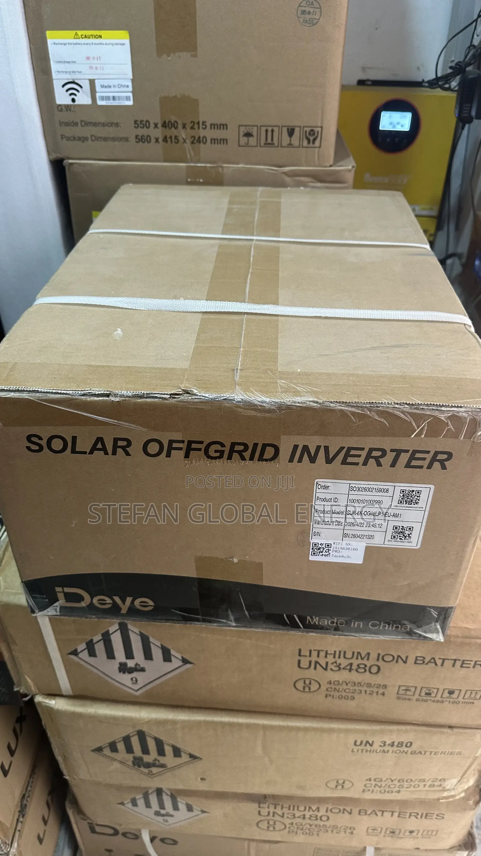6kva .48v Deye Single Phase Hybrid Inverter