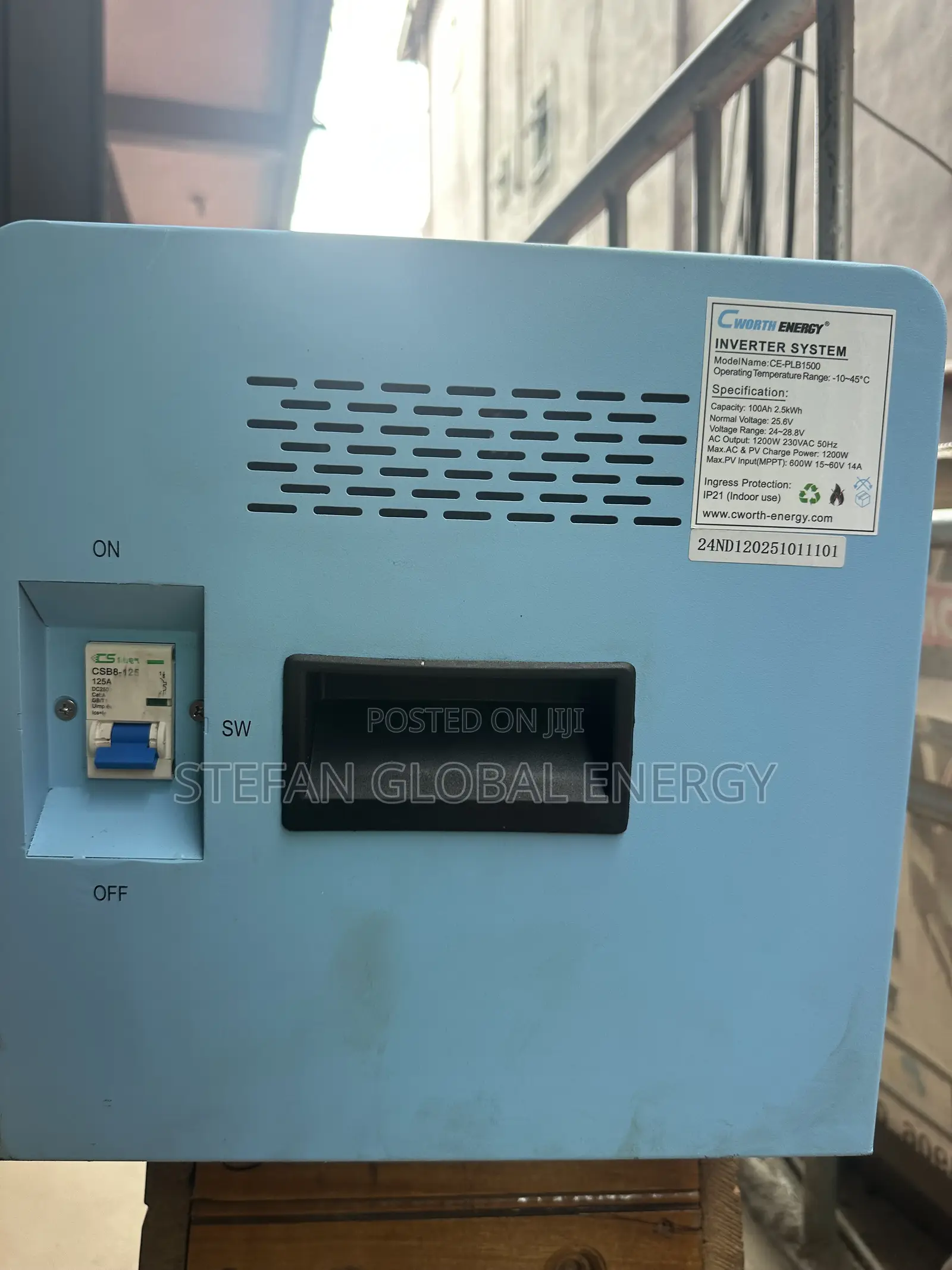 2.5kwh Cworth Energy Solar Generator