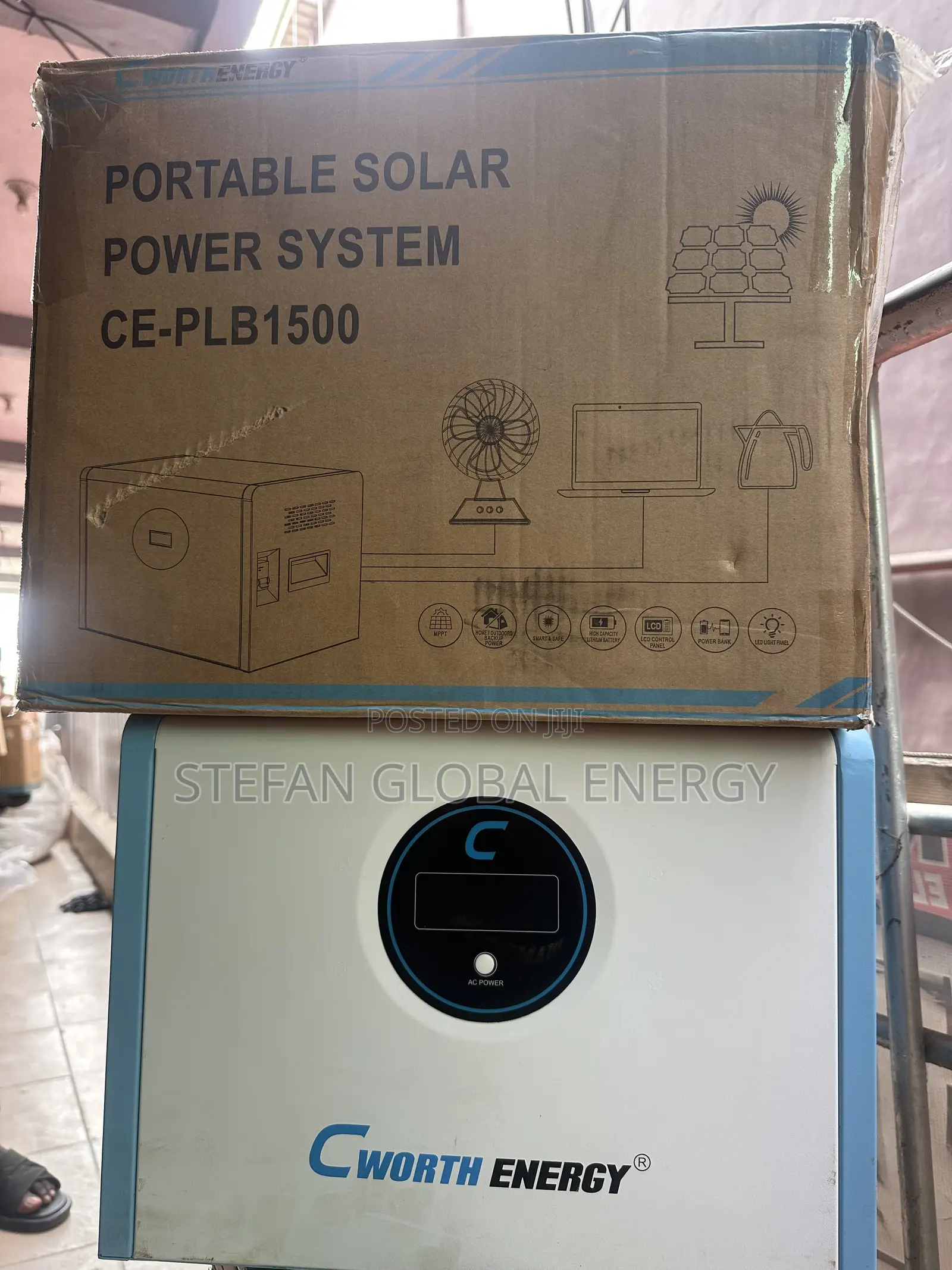 2.5kwh Cworth Energy Solar Generator