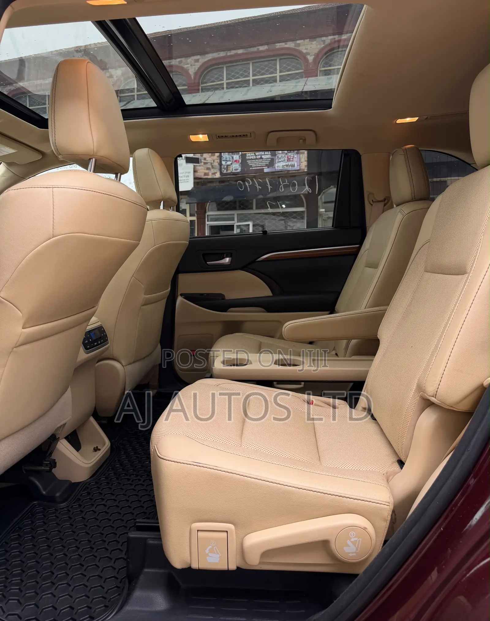 Toyota Highlander 2017 Burgundy