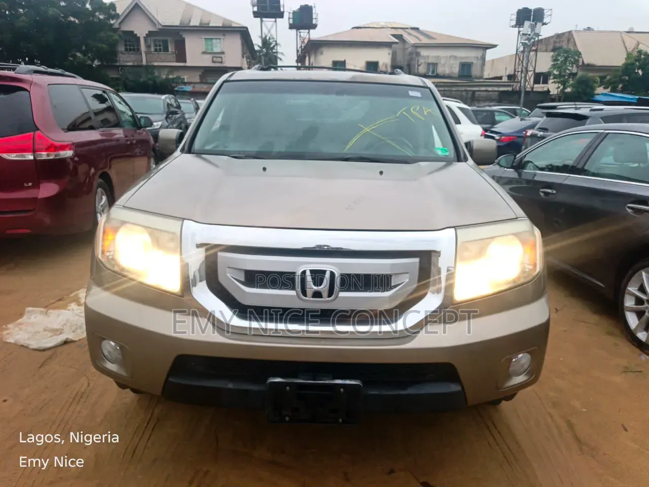 Honda Pilot EX-L 4dr SUV (3.5L 6cyl 5A) 2011 Gold
