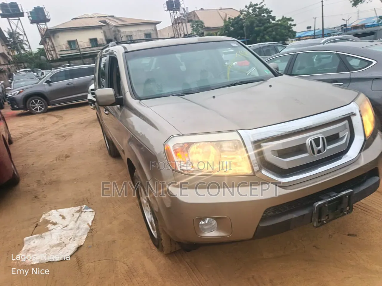 Honda Pilot EX-L 4dr SUV (3.5L 6cyl 5A) 2011 Gold