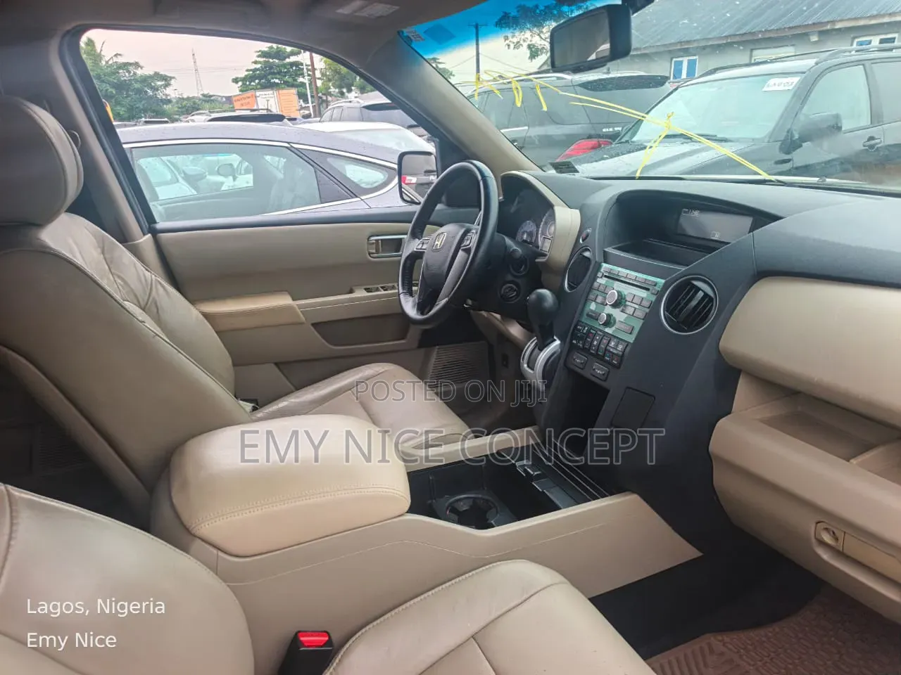 Honda Pilot EX-L 4dr SUV (3.5L 6cyl 5A) 2011 Gold