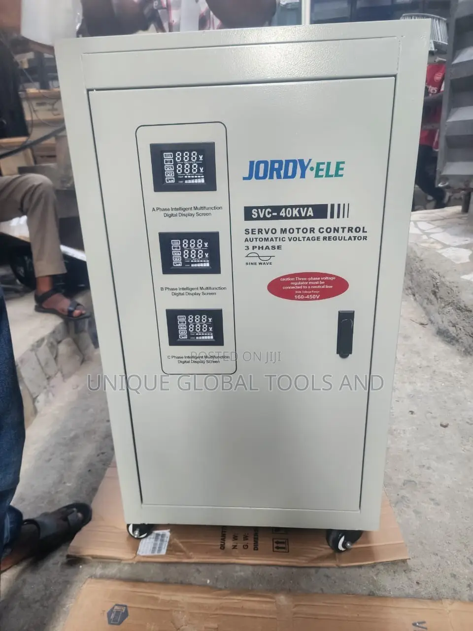 40kva Jordy 3 Phase Stabilizer
